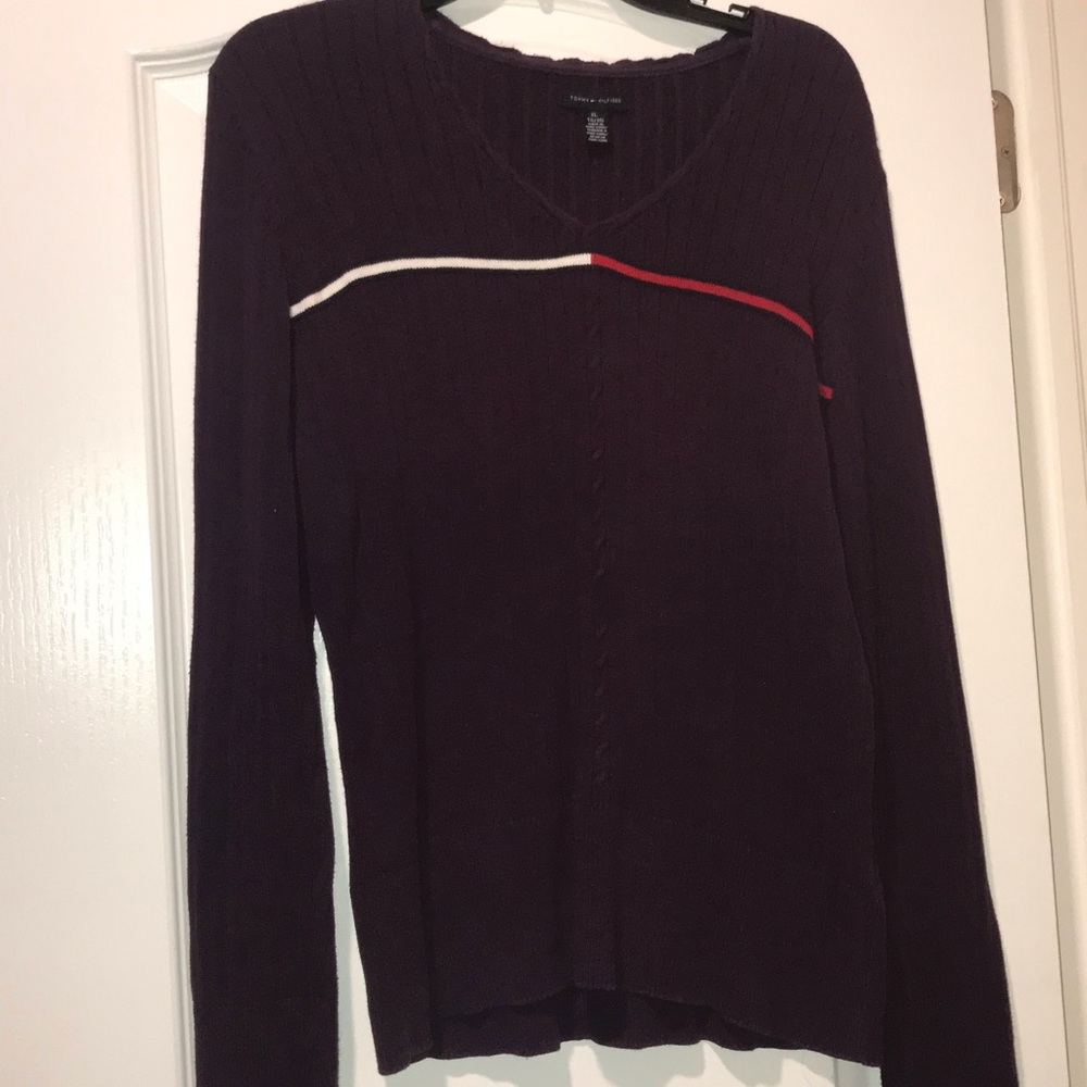 EUC Purple Tommy Hilfiger Sweater